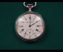НОВИНКА: Часы серебряные, карманные "IWC". Наградные, королевский Военно Морской Флот Италии. Специальный отряд моряков № 7481.